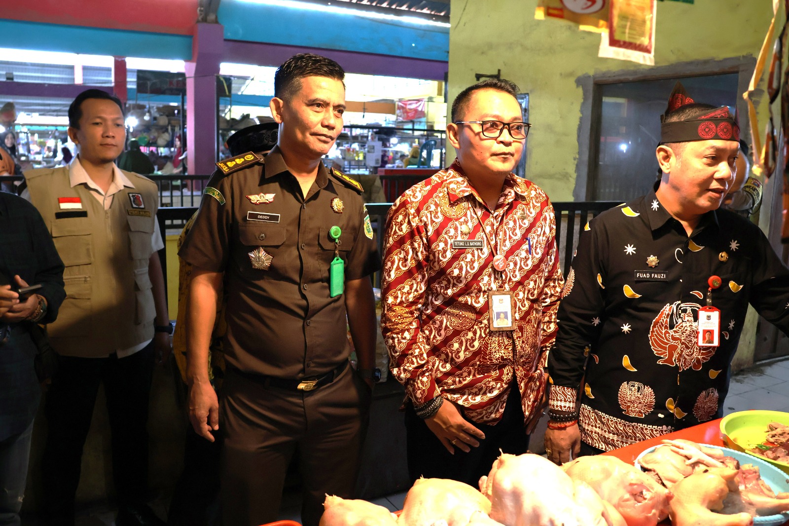 Jelang Nataru Satgas Pangan Polres Malang dan Forkopimda Sidak Pasar Pantau Stabilitas Harga Pangan