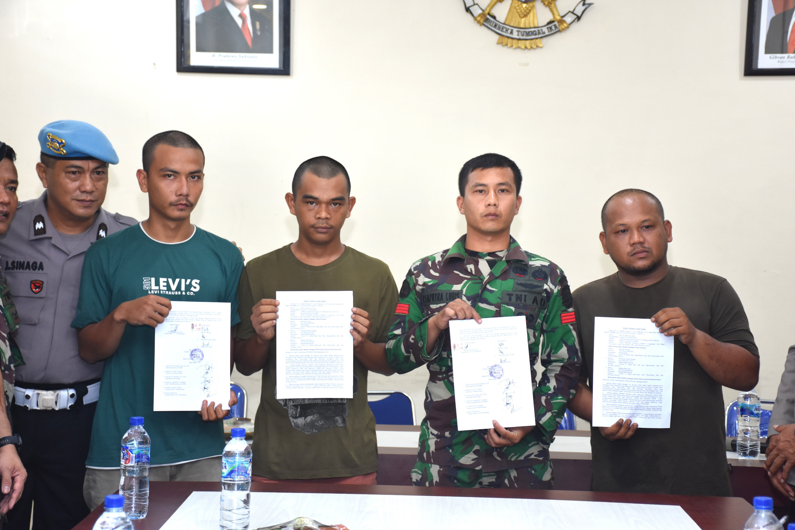 Perdamaian Tercapai, Pengeroyokan Praka DSL di Pancur Batu Diselesaikan Secara Damai