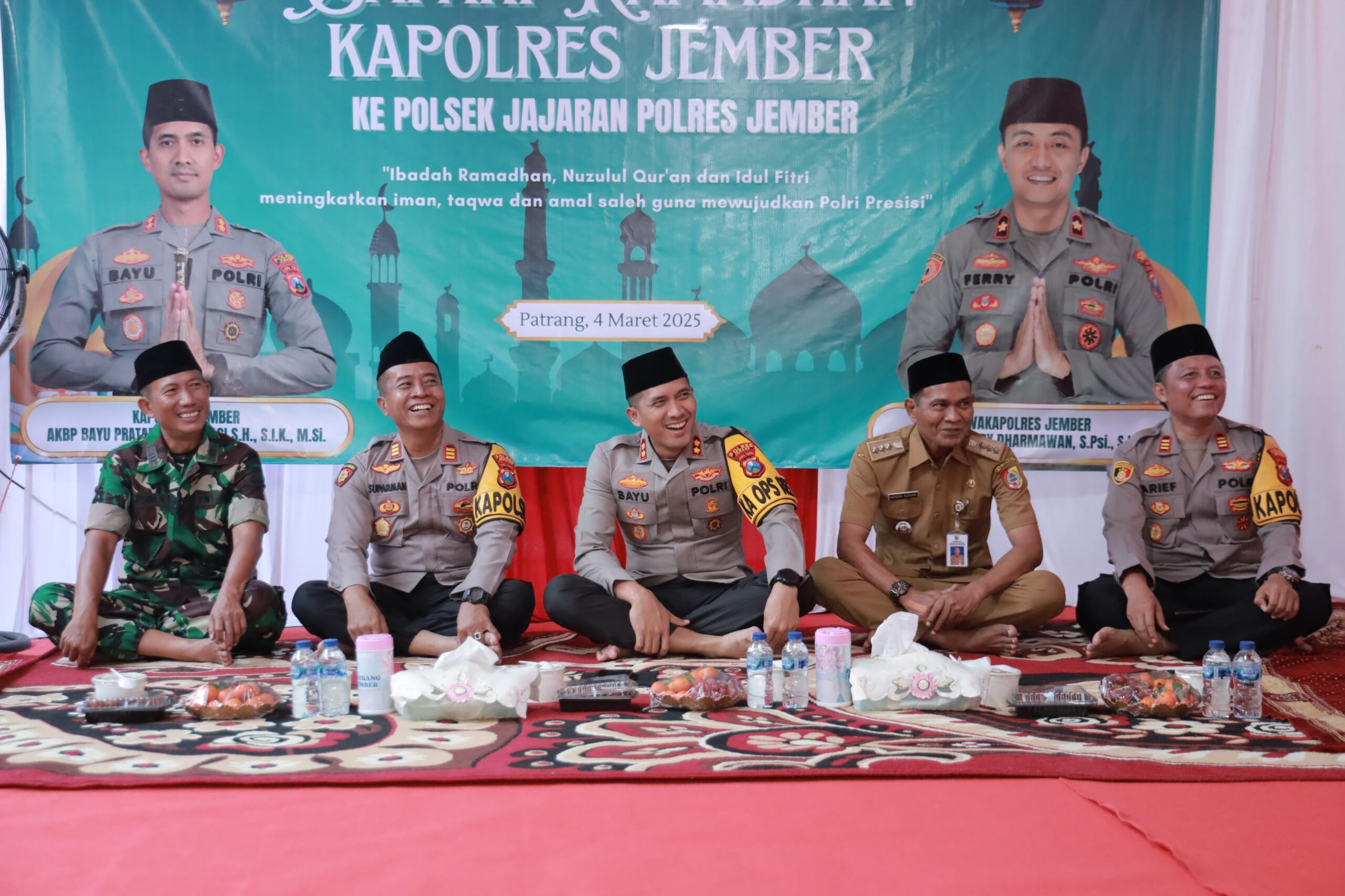 Kapolres Jember Gelar Safari Ramadan, Pererat Silaturahmi dan Jaga Kamtibmas
