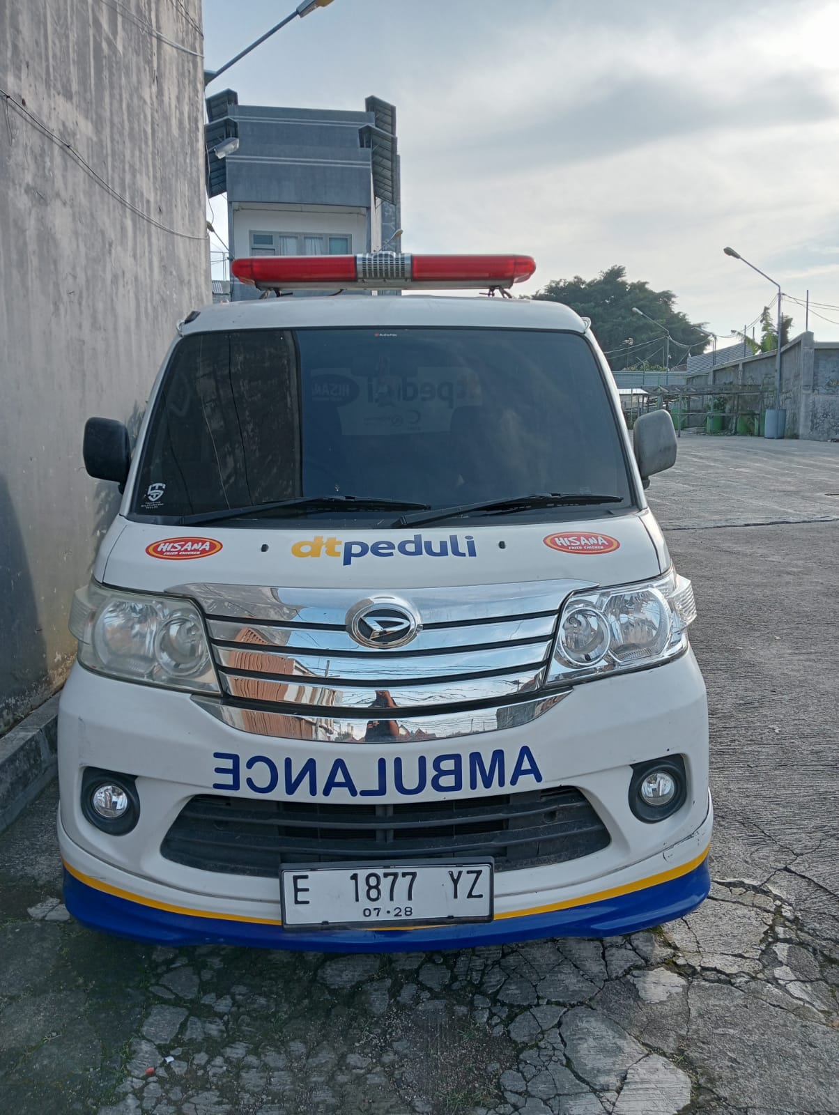 *Ambulance Yayasan Dt Peduli Hilang Sa’at Diparkir || Kejadian Ngeri Malam Jum’at.*