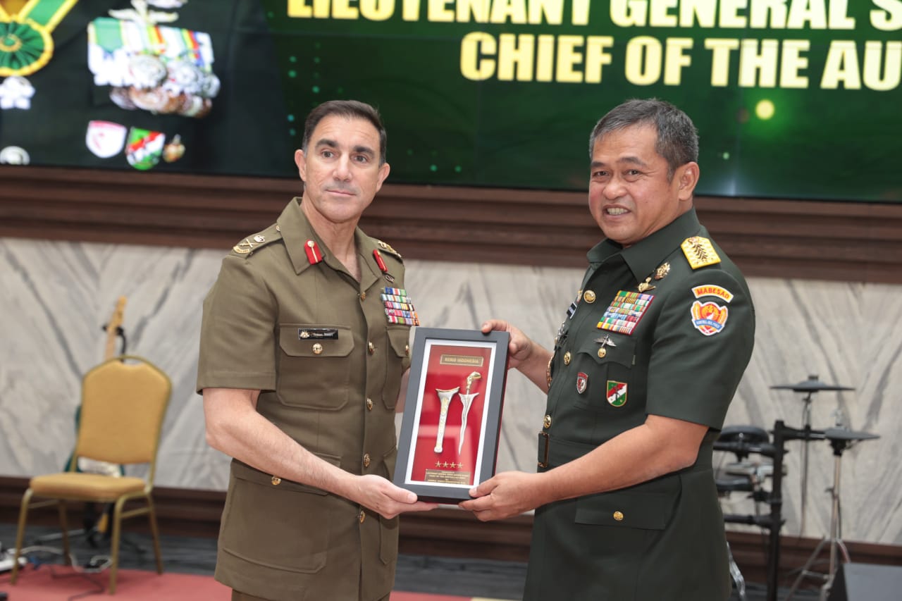 *Kasad dan Kasad Australia Teguhkan Persahabatan, Perkuat Kerja Sama Militer Kedua Negara*
