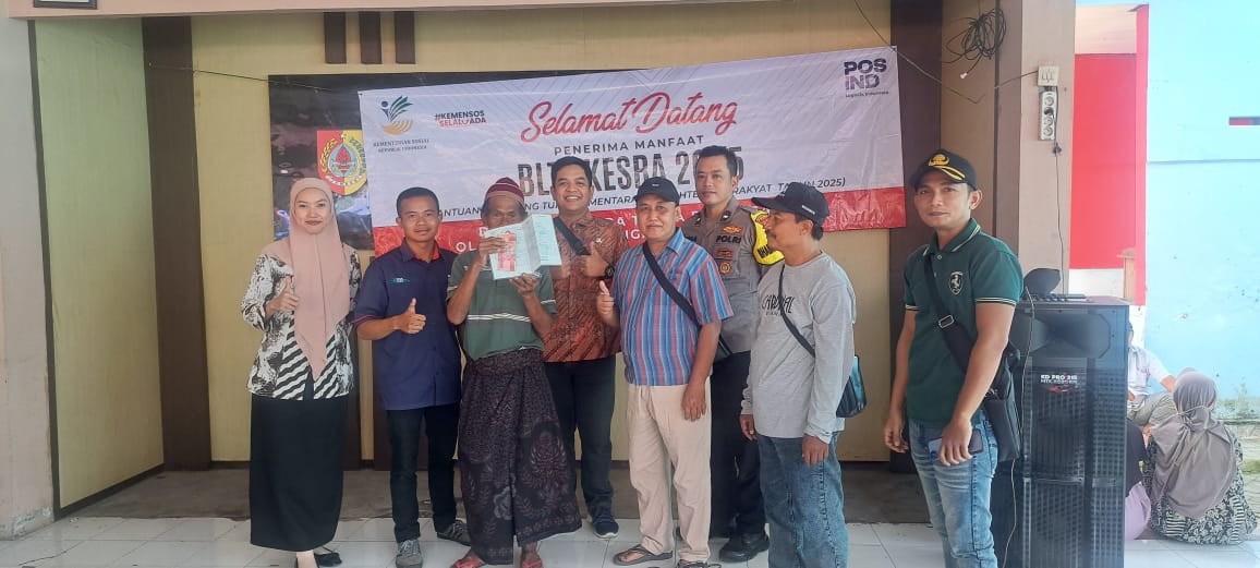 BLTS KESRA 2025 Desa Lembengan Resmi Dibagikan kepada Warga