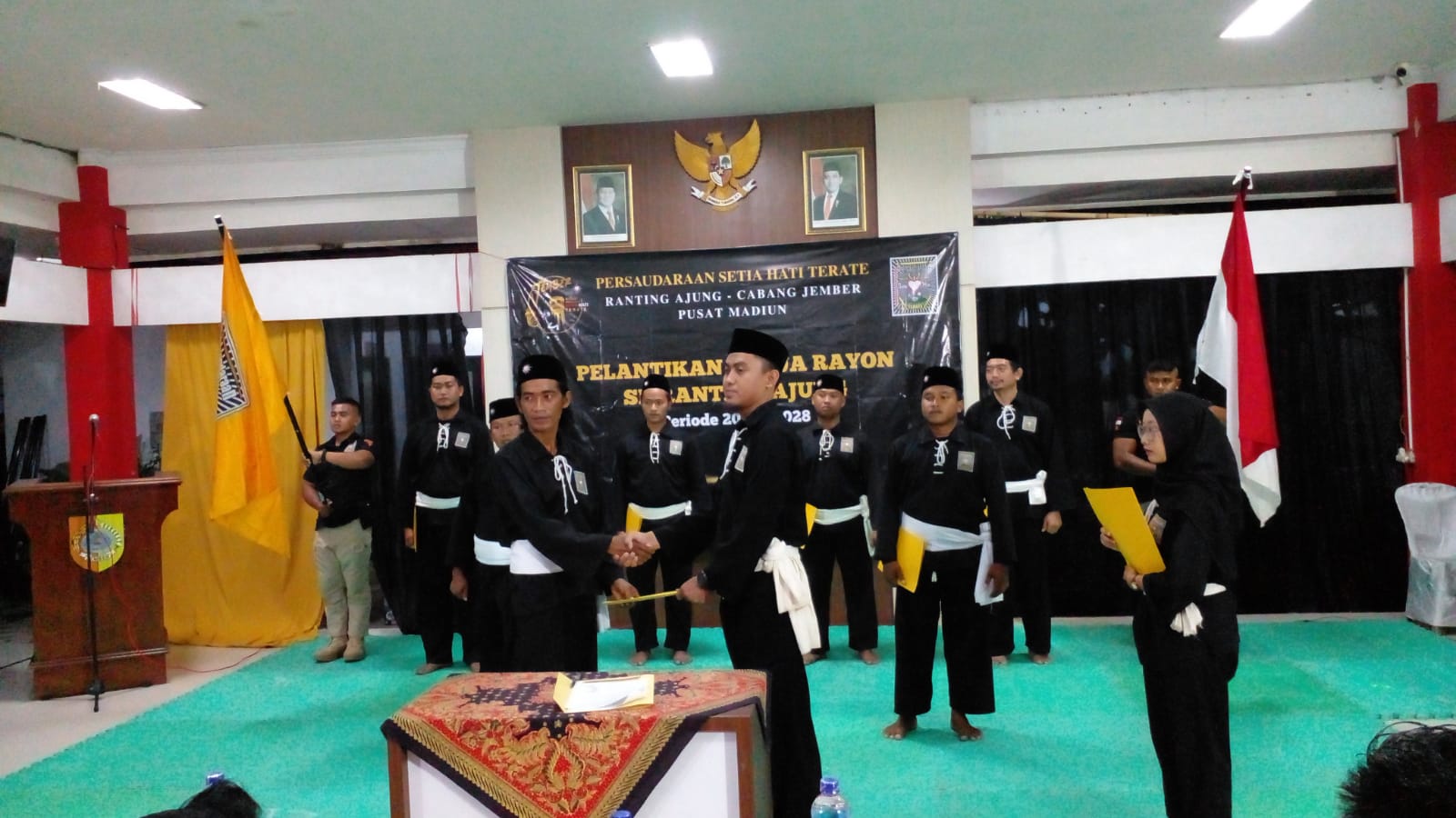 PSHT Ranting Ajung Resmi Tetapkan Ketua Rayon Periode 2025–2028