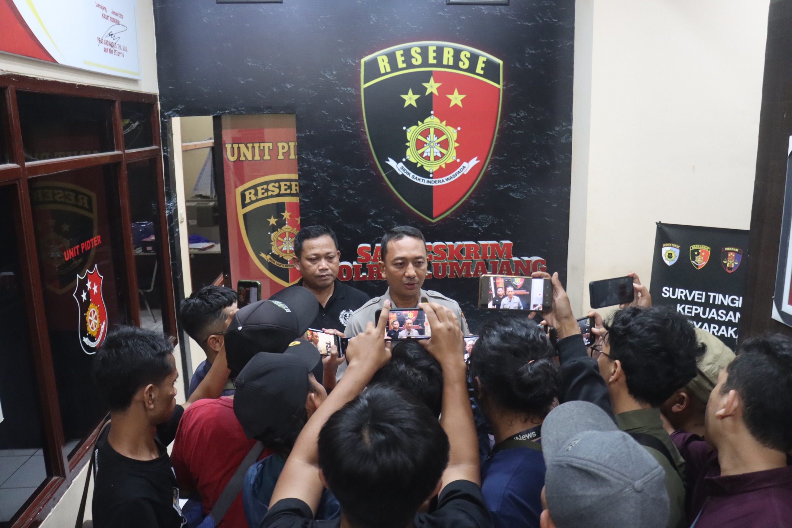 Polres Lumajang Amankan Dua Tersangka Curanmor Yang Beraksi di Puskesmas