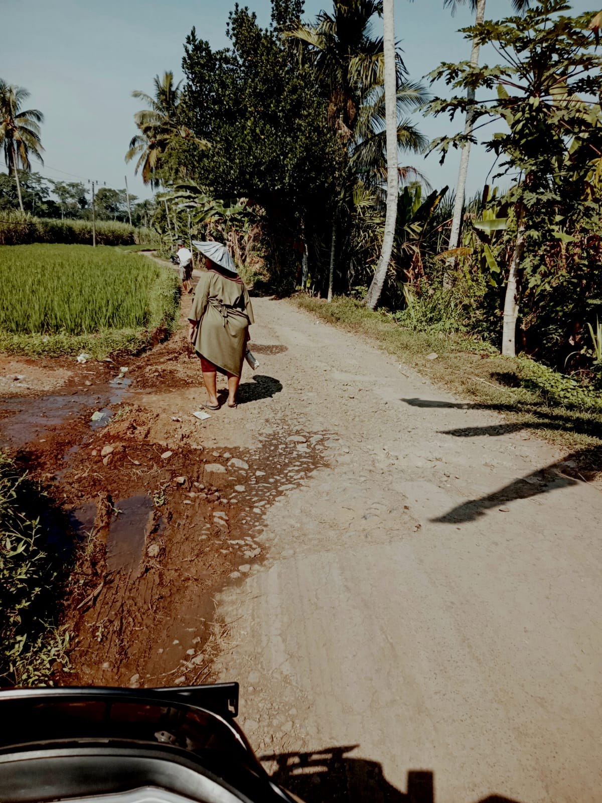 Jalan Berlubang di Desa Gelang Krajan Laok Sabe Dikeluhkan Warga, Berpotensi Langgar Kewajiban Penyelenggara Jalan